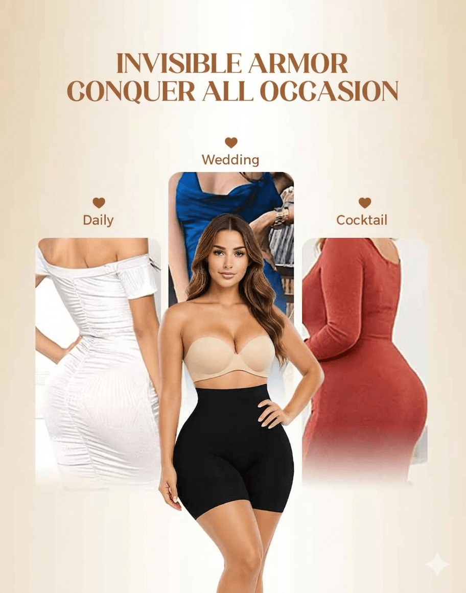 The Ultimate Summer Shaper: High-Waist Ice Silk Panties (Buy 1 Get 2 FREE). Sculpt Your Curves in Breathable Comfort.