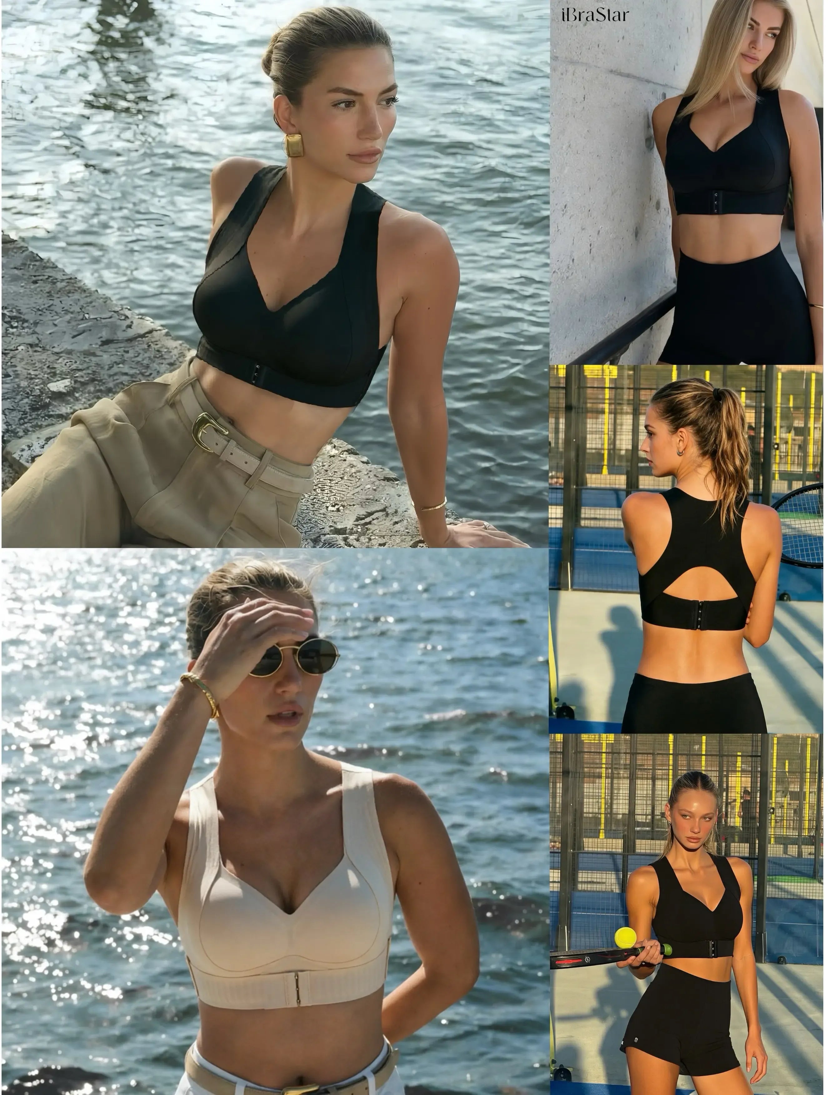 Posture Correction Bra, Women's Beige Wireless Bra, Soft, Breathable, Non-Removable Molded Cups, Yoga/Fitness Sports Bra for Gym and Daily Training, Bra summervibes