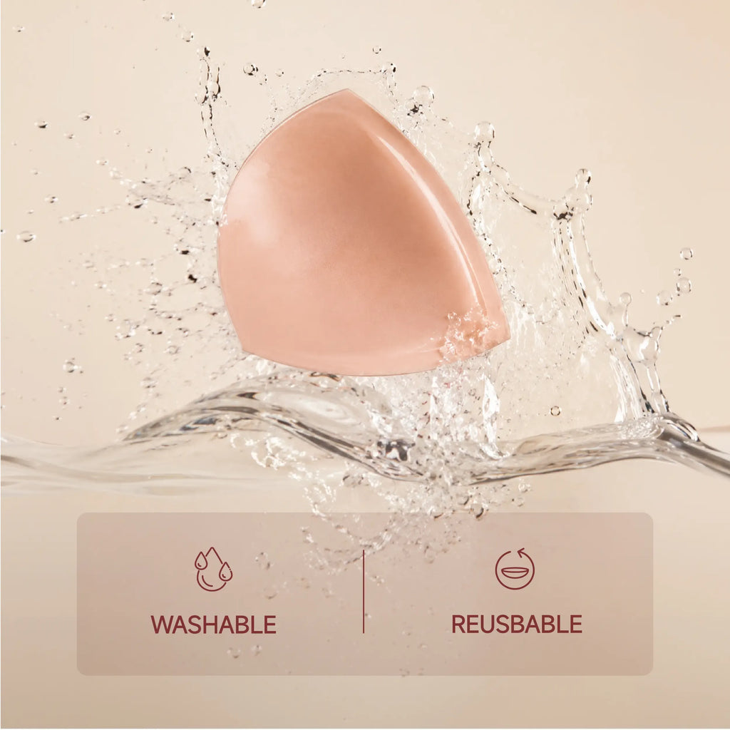 PUFF Invisible Lift Sticky Bra Inserts for Women, Patented No Sew Adhesive Bra Pads, Push Up Cleavage Enhancer, Nipple Slip Coverage, Reusable Fashion Bra Inserts for Low Cut Tops, Dresses & Womenswear