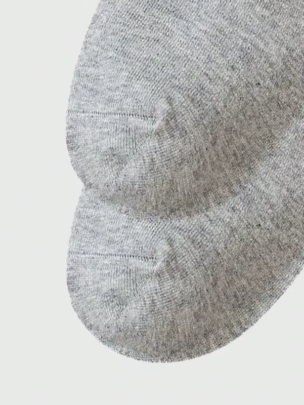 5/10/15 pairs of unisex boat socks, casual black, white and gray men's business socks, sweat-absorbent breathable