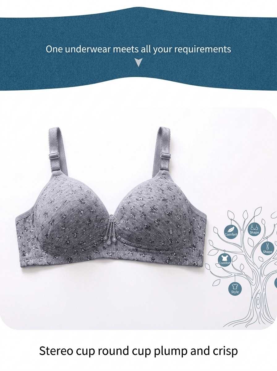 【2026 New】Anti-Sagging Lift Bra for Curvy Women — Ultra-Thin, Breathable & Full Support Plus Size Bralette