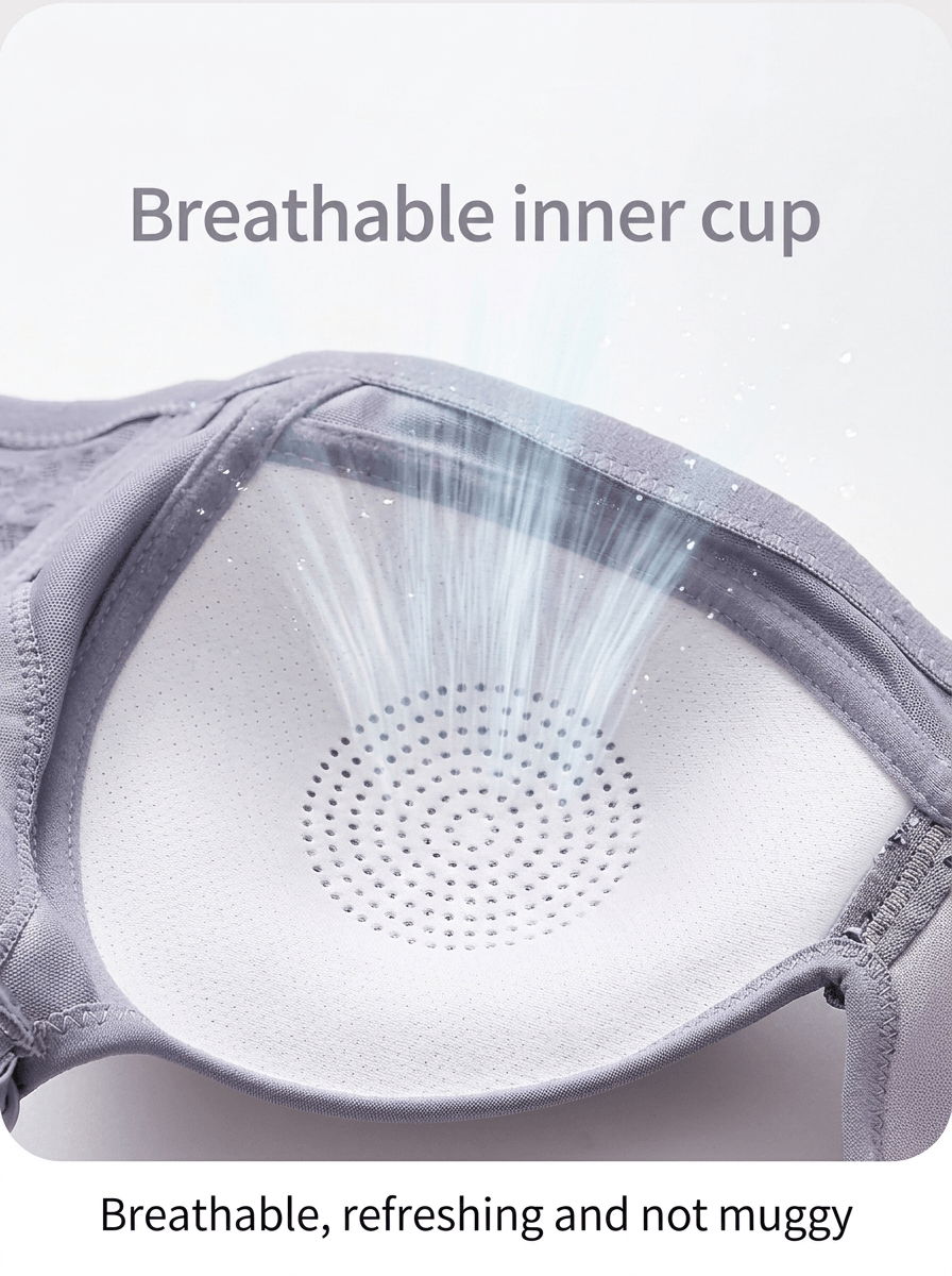【2026 New】Anti-Sagging Lift Bra for Curvy Women — Ultra-Thin, Breathable & Full Support Plus Size Bralette