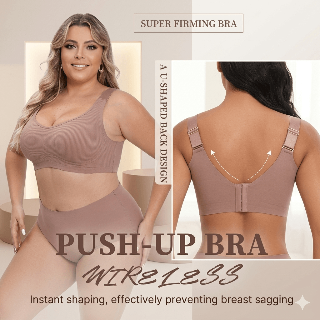 Your Daily Ritual: Versatile Seamless Wireless Bra — Weightless Lift, Infinite Flex (Buy 1 Get 2 FREE)