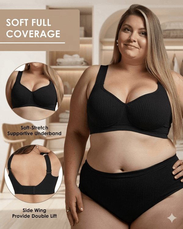 Your Daily Ritual: Versatile Seamless Wireless Bra — Weightless Lift, Infinite Flex (Buy 1 Get 2 FREE)