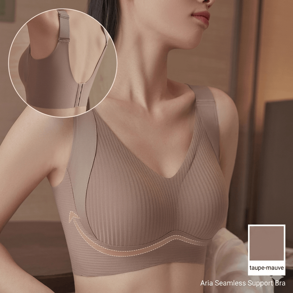Your Daily Ritual: Versatile Seamless Wireless Bra — Weightless Lift, Infinite Flex (Buy 1 Get 2 FREE)