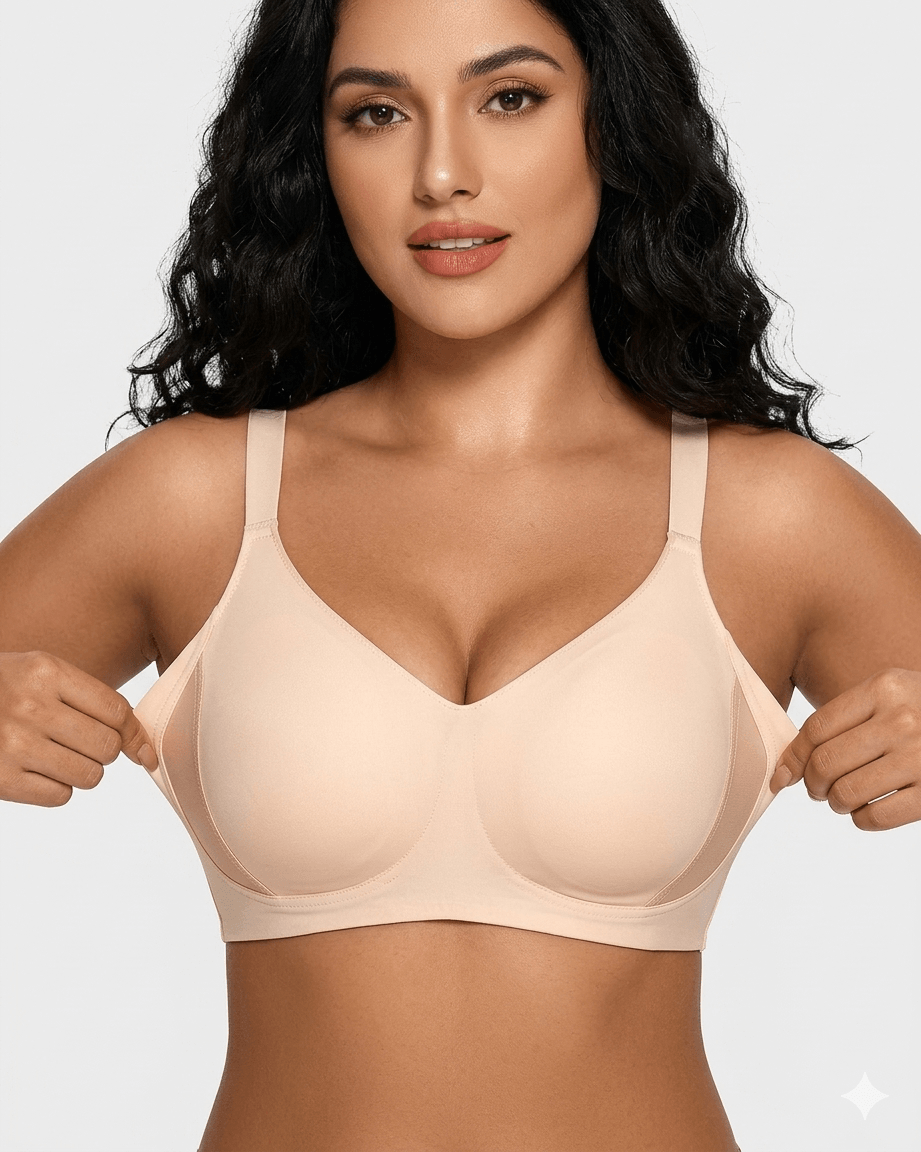 【2026 New】Jelly Strip Support Wireless Bra — Seamless Lift & Cloud-Like Comfort for All-Day Wear