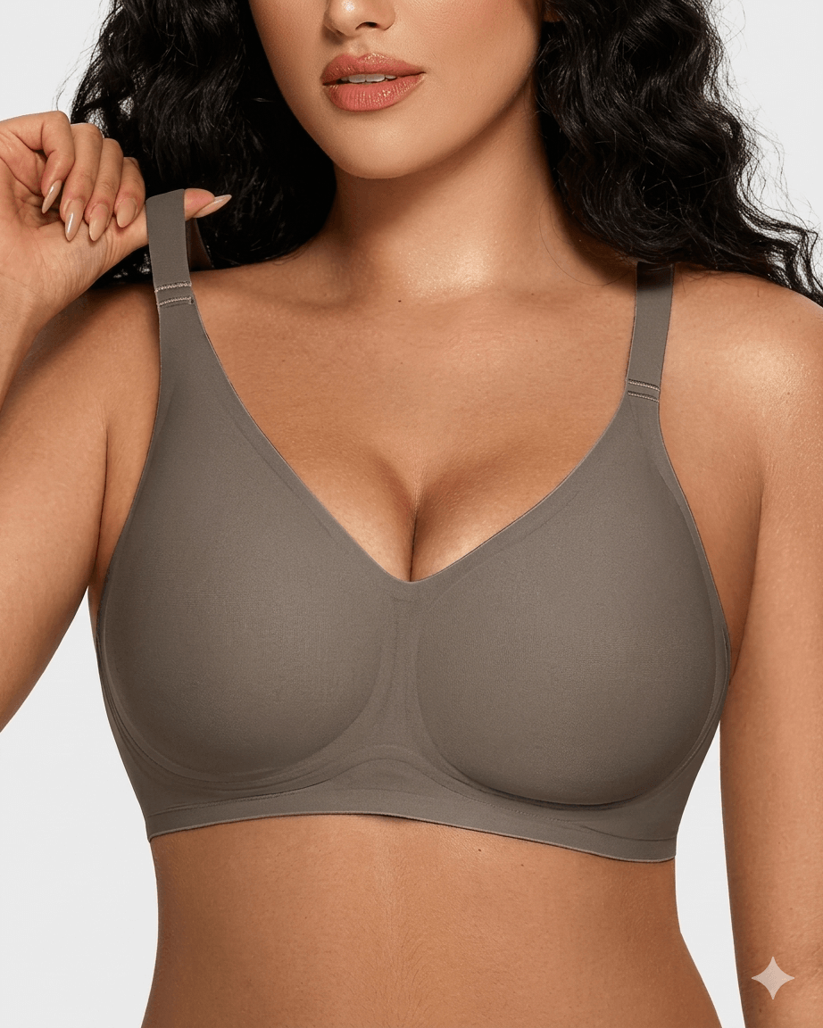 【2026 New】Jelly Strip Support Wireless Bra — Seamless Lift & Cloud-Like Comfort for All-Day Wear