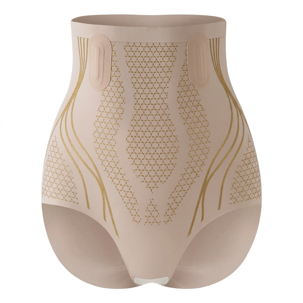 [Buy 1 Get 2 Free] 3-Pack Ice Silk Ion Fiber Repair Shaping Shorts - Tummy Control & Hip Lifting Seamless Underwear for Women
